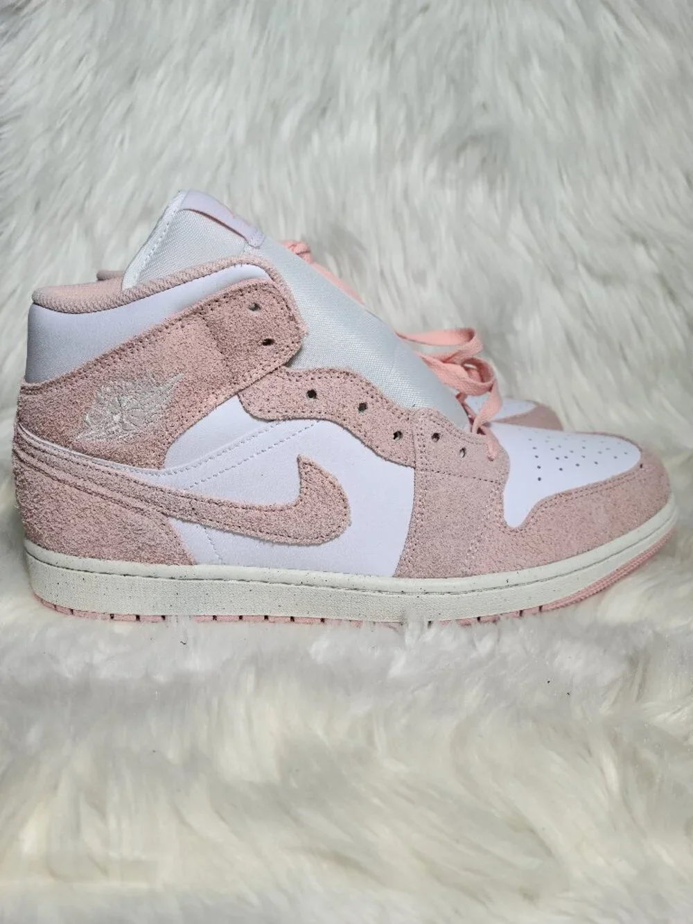 Nike Air Jordan 1 Retro High SE Legend Pink Suede Men 11 NEW